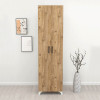 Ντουλάπα - Παπουτσοθήκη Lilly Megapap χρώμα pine oak 49x32x178εκ.