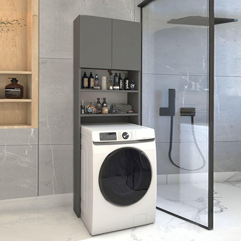 Έπιπλο πλυντηρίου Ramsey Megapap χρώμα ανθρακί 65x27x190,6εκ. Έπιπλο πλυντηρίου Ramsey Megapap χρώμα ανθρακί 65x27x190,6εκ.
