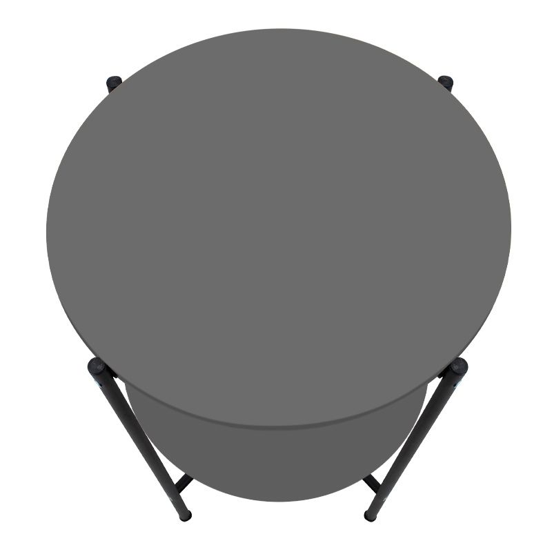 Τραπεζάκι βοηθητικό Argento Megapap χρώμα ανθρακί 43x43x60εκ. Τραπεζάκι βοηθητικό Argento Megapap χρώμα ανθρακί 43x43x60εκ.