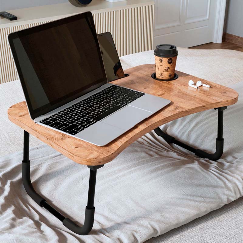 Τραπεζάκι laptop Sedon Megapap χρώμα pine oak 59,2x39,2x26,2εκ. Τραπεζάκι laptop Sedon Megapap χρώμα pine oak 59,2x39,2x26,2εκ.