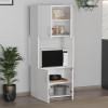 Ντουλάπα κουζίνας Armado Megapap χρώμα λευκό 60x32x140εκ. Ντουλάπα κουζίνας Armado Megapap χρώμα λευκό 60x32x140εκ.