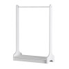 Έπιπλο εισόδου Belgum Megapap χρώμα λευκό 87,3x35x128εκ. Έπιπλο εισόδου Belgum Megapap χρώμα λευκό 87,3x35x128εκ.