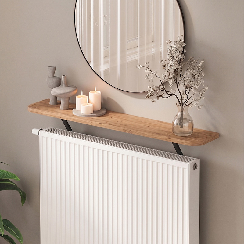 Ραφιέρα τοίχου Barca Megapap χρώμα pine oak 91x17,5x20,4εκ. Ραφιέρα τοίχου Barca Megapap χρώμα pine oak 91x17,5x20,4εκ.
