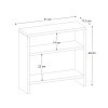 Τραπεζάκι βοηθητικό Silvanus Megapap χρώμα λευκό 51x17,5x49εκ. Τραπεζάκι βοηθητικό Silvanus Megapap χρώμα λευκό 51x17,5x49εκ.