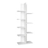 Βιβλιοθήκη Tree Megapap χρώμα λευκό 45x21,4x121,8εκ. Βιβλιοθήκη Tree Megapap χρώμα λευκό 45x21,4x121,8εκ.
