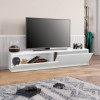 Έπιπλο τηλεόρασης Ahenk Megapap χρώμα λευκό 160x31,3x32,9εκ. Έπιπλο τηλεόρασης Ahenk Megapap χρώμα λευκό 160x31,3x32,9εκ.