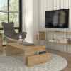 Τραπεζάκι σαλονιού Regnar Megapap χρώμα sapphire oak 100,6x55x31,8εκ. Τραπεζάκι σαλονιού Regnar Megapap χρώμα sapphire oak 100,6x55x31,8εκ.