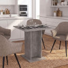 Τραπέζι Allos Megapap χρώμα γκρι σκυροδέματος 75x75x77εκ. Τραπέζι Allos Megapap χρώμα γκρι σκυροδέματος 75x75x77εκ.