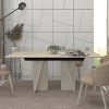 Τραπέζι Sevilla Megapap χρώμα sandstone - travertine 180x90x75εκ. Τραπέζι Sevilla Megapap χρώμα sandstone - travertine 180x90x75εκ.