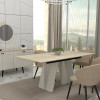 Τραπέζι Sevilla Megapap χρώμα sandstone - travertine 180x90x75εκ. Τραπέζι Sevilla Megapap χρώμα sandstone - travertine 180x90x75εκ.