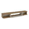 Έπιπλο τηλεόρασης επιτοίχιο Cross Megapap με LED χρώμα sepet oak - sandstone 150x29,6x19,2εκ. Έπιπλο τηλεόρασης επιτοίχιο Cross Megapap με LED χρώμα sepet oak - sandstone 150x29,6x19,2εκ.