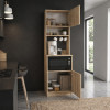 Έπιπλο κουζίνας Tuco 1 Megapap χρώμα sapphire oak 53,8x40x180εκ. Έπιπλο κουζίνας Tuco 1 Megapap χρώμα sapphire oak 53,8x40x180εκ.