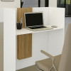 Γραφείο υποδοχής - reception Bonveno Megapap χρώμα λευκό - sepet oak 90x43,2x110εκ. Γραφείο υποδοχής - reception Bonveno Megapap χρώμα λευκό - sepet oak 90x43,2x110εκ.