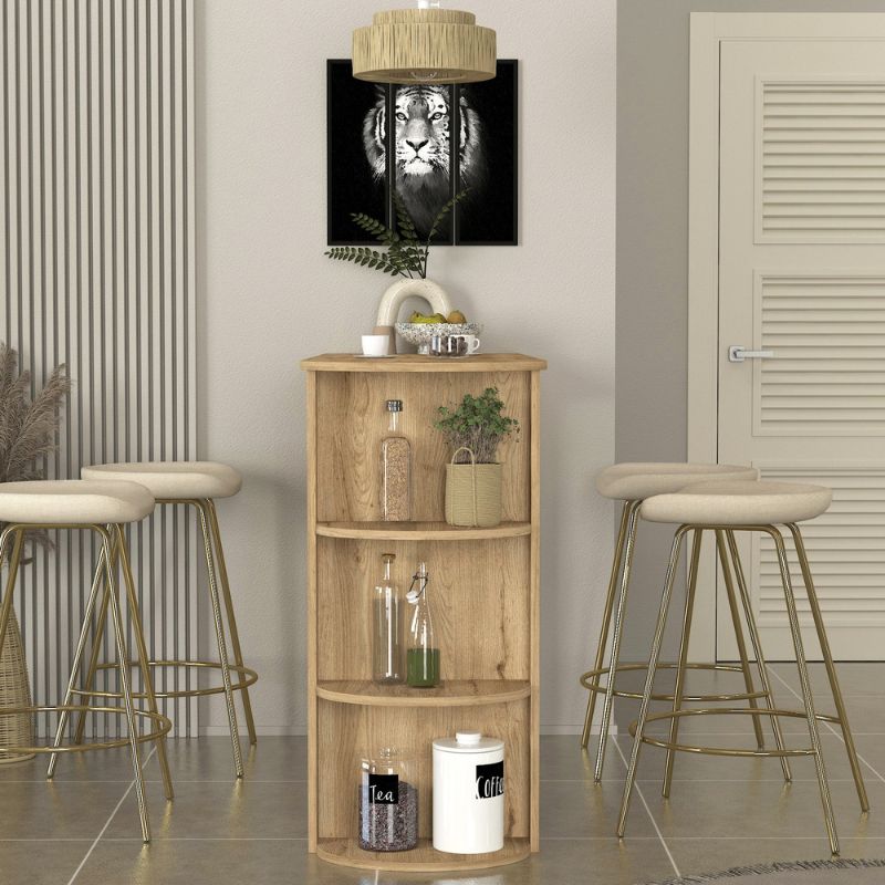 Τραπέζι μπαρ Vigne Megapap χρώμα sepet oak 150x51,6x101,8εκ. Τραπέζι μπαρ Vigne Megapap χρώμα sepet oak 150x51,6x101,8εκ.