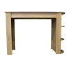 Τραπέζι μπαρ Vigne Megapap χρώμα sepet oak 150x51,6x101,8εκ. Τραπέζι μπαρ Vigne Megapap χρώμα sepet oak 150x51,6x101,8εκ.