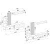 Σύνθεση τηλεόρασης Vermont Megapap χρώμα ανθρακί - sepet oak 180x40x193,8εκ. Σύνθεση τηλεόρασης Vermont Megapap χρώμα ανθρακί - sepet oak 180x40x193,8εκ.