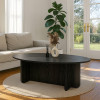Τραπεζάκι σαλονιού Ravey Megapap χρώμα sencron black 120x60x39,8εκ. Τραπεζάκι σαλονιού Ravey Megapap χρώμα sencron black 120x60x39,8εκ.