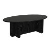 Τραπεζάκι σαλονιού Ravey Megapap χρώμα sencron black 120x60x39,8εκ. Τραπεζάκι σαλονιού Ravey Megapap χρώμα sencron black 120x60x39,8εκ.