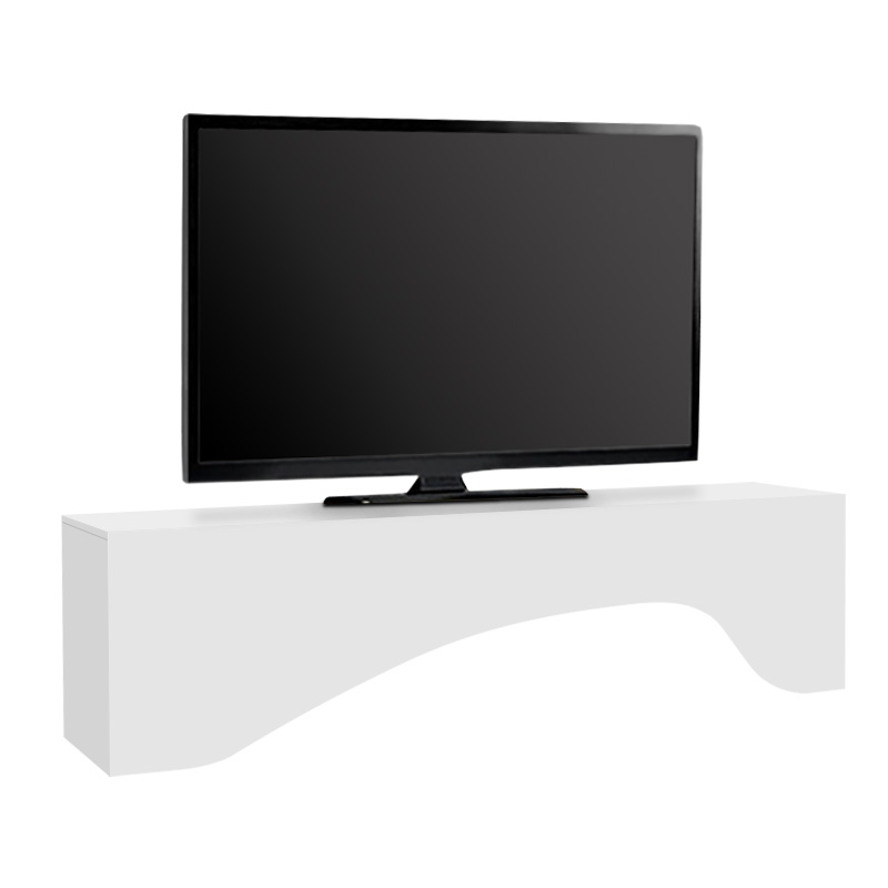 Έπιπλο τηλεόρασης Mara Megapap με LED χρώμα λευκό 150x31,4x40εκ. Έπιπλο τηλεόρασης Mara Megapap με LED χρώμα λευκό 150x31,4x40εκ.