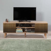 Έπιπλο τηλεόρασης Soho Megapap χρώμα sonoma 140x40x50 εκ. Έπιπλο τηλεόρασης Soho Megapap χρώμα sonoma 140x40x50 εκ.