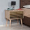 Κομοδίνο Soho Megapap χρώμα sonoma 60x40x61εκ.