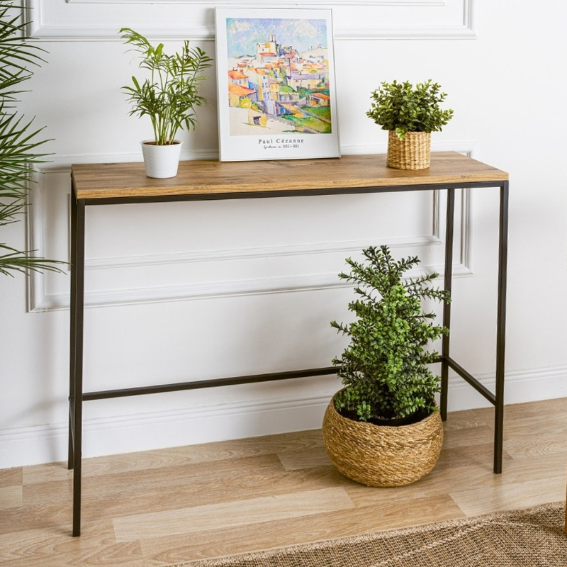 Κονσόλα Canva Megapap χρώμα atlantic pine 100x30x80εκ. Κονσόλα Canva Megapap χρώμα atlantic pine 100x30x80εκ.