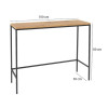 Κονσόλα Canva Megapap χρώμα atlantic pine 100x30x80εκ. Κονσόλα Canva Megapap χρώμα atlantic pine 100x30x80εκ.