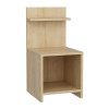 Κομοδίνο Ulman Megapap χρώμα sapphire oak 35x37x72εκ. Κομοδίνο Ulman Megapap χρώμα sapphire oak 35x37x72εκ.