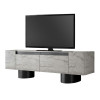 Έπιπλο τηλεόρασης Haven Megapap χρώμα travertine 180x30x50εκ. Έπιπλο τηλεόρασης Haven Megapap χρώμα travertine 180x30x50εκ.