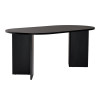 Τραπέζι Sablin Megapap χρώμα black wood 180x89,5x75εκ. Τραπέζι Sablin Megapap χρώμα black wood 180x89,5x75εκ.