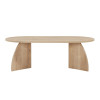 Τραπεζάκι σαλονιού Melina Megapap χρώμα sapphire oak 120x60x40εκ.