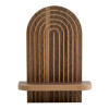 Ραφιέρα τοίχου Artwill Megapap Mdf χρώμα wenge 26x13x35εκ. Ραφιέρα τοίχου Artwill Megapap Mdf χρώμα wenge 26x13x35εκ.