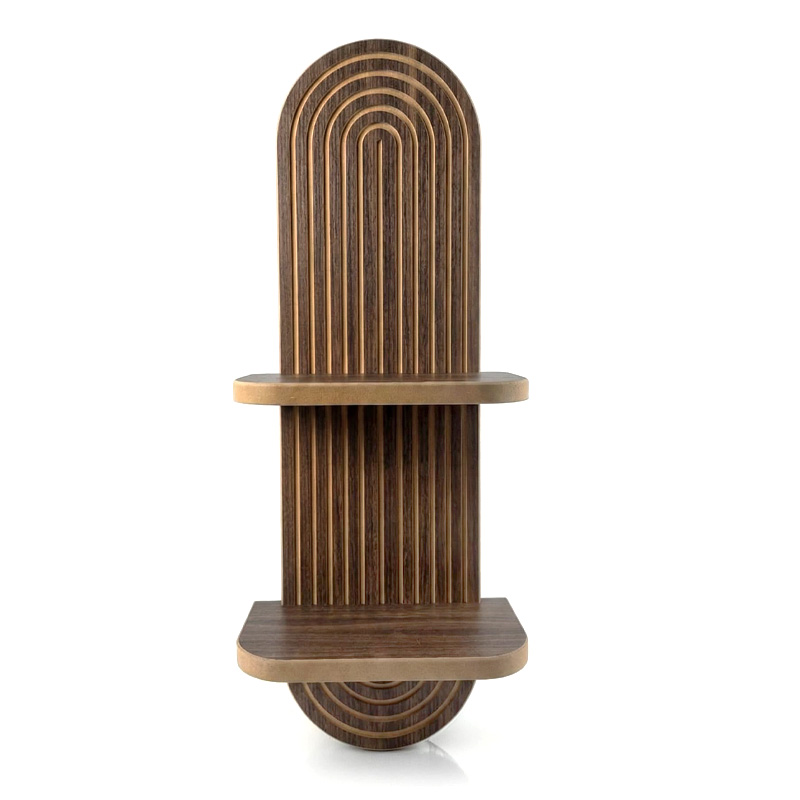 Ραφιέρα τοίχου Artwill Megapap Mdf χρώμα wenge 26x13x70εκ. Ραφιέρα τοίχου Artwill Megapap Mdf χρώμα wenge 26x13x70εκ.