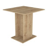 Σετ τραπεζαρία 5τμχ Allos - Nova Megapap χρώμα sapphire oak - μαύρο 75x75x77εκ. Σετ τραπεζαρία 5τμχ Allos - Nova Megapap χρώμα sapphire oak - μαύρο 75x75x77εκ.