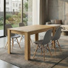 Σετ τραπεζαρία 5τμχ Darlen - Nova Megapap χρώμα sapphire oak - γκρι 125x72x74εκ. Σετ τραπεζαρία 5τμχ Darlen - Nova Megapap χρώμα sapphire oak - γκρι 125x72x74εκ.