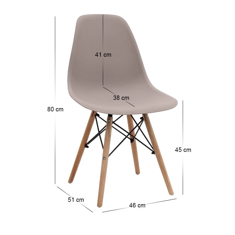 Σετ τραπεζαρία 5τμχ Darlen - Nova Megapap χρώμα sapphire oak - cappuccino 125x72x74εκ. Σετ τραπεζαρία 5τμχ Darlen - Nova Megapap χρώμα sapphire oak - cappuccino 125x72x74εκ.