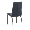 Σετ τραπεζαρία 5τμχ Darlen - Fina Megapap χρώμα sencron black - ανθρακί 125x72x74εκ. Σετ τραπεζαρία 5τμχ Darlen - Fina Megapap χρώμα sencron black - ανθρακί 125x72x74εκ.