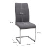 Σετ τραπεζαρία 5τμχ Darlen - Laura Megapap χρώμα sencron black - γκρι 125x72x74εκ. Σετ τραπεζαρία 5τμχ Darlen - Laura Megapap χρώμα sencron black - γκρι 125x72x74εκ.