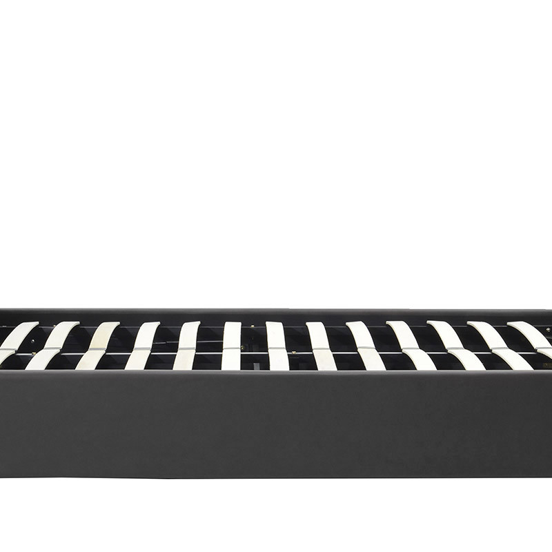 Κρεβάτι Roi pakoworld 160x200 PU μαύρο ματ + αποθηκευτικό χώρο ** Κρεβάτι Roi pakoworld 160x200 PU μαύρο ματ + αποθηκευτικό χώρο **