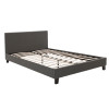 Κρεβάτι Nevil pakoworld 150x200 με ύφασμα χρώμα ανθρακί ** Κρεβάτι Nevil pakoworld 150x200 με ύφασμα χρώμα ανθρακί **