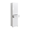 Ντουλάπα Chad pakoworld με συρτάρια λευκό gloss 45x40x188εκ ** Ντουλάπα Chad pakoworld με συρτάρια λευκό gloss 45x40x188εκ **