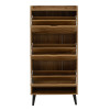 Παπουτσοθήκη Thelma pakoworld 12 ζεύγων oak 60x23.8x131.6εκ ** Παπουτσοθήκη Thelma pakoworld 12 ζεύγων oak 60x23.8x131.6εκ **