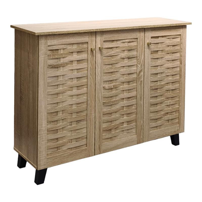 Παπουτσοθήκη-ντουλάπι Mantam pakoworld 16 ζεύγων sonoma 115.5x34x87εκ ** Παπουτσοθήκη-ντουλάπι Mantam pakoworld 16 ζεύγων sonoma 115.5x34x87εκ **