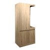 Έπιπλο εισόδου Feby pakoworld  sonoma 80x50.5x190εκ **