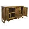 Μπουφές Beles pakoworld sonoma 160x40x93.5εκ ** Μπουφές Beles pakoworld sonoma 160x40x93.5εκ **