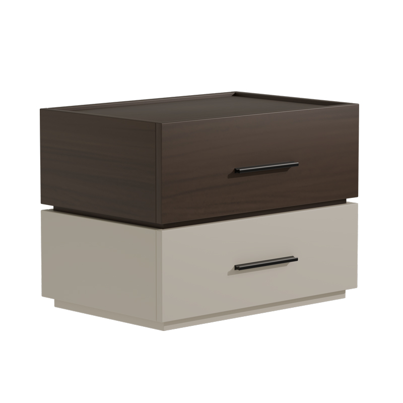Κομοδίνο Sonlen pakoworld mdf σε καρυδί-μπεζ απόχρωση 60x40x44.5εκ ** Κομοδίνο Sonlen pakoworld mdf σε καρυδί-μπεζ απόχρωση 60x40x44.5εκ **