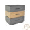 Κομοδίνο Sonlen pakoworld mdf σε sonoma-ανθρακί απόχρωση 60x40x66εκ **