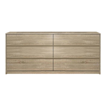 Συρταριέρα Kuanger pakoworld mdf σε φυσική απόχρωση 120x40x70εκ ** Συρταριέρα Kuanger pakoworld mdf σε φυσική απόχρωση 120x40x70εκ **
