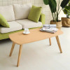 Τραπέζι σαλονιού Komela mdf σε φυσική απόχρωση 100x48x45cm ** Τραπέζι σαλονιού Komela mdf σε φυσική απόχρωση 100x48x45cm **