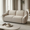 Καναπές διθέσιος Echono pakoworld ύφασμα μπεζ 144x88x77εκ ** Καναπές διθέσιος Echono pakoworld ύφασμα μπεζ 144x88x77εκ **
